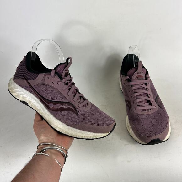 Saucony Freedom 5 Sneakers Women's 10 Purple Lace Up Running Shoes S10726-21 - Picture 1 of 10